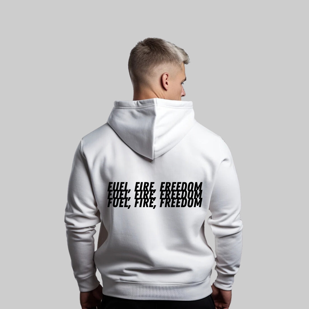 Fuel, Fire, Freedom Hoodie