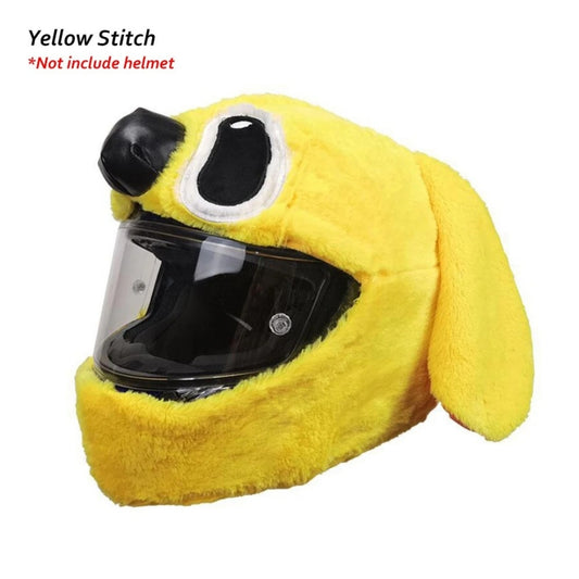 Yellow Stitck Motorcycle Helmet Cover