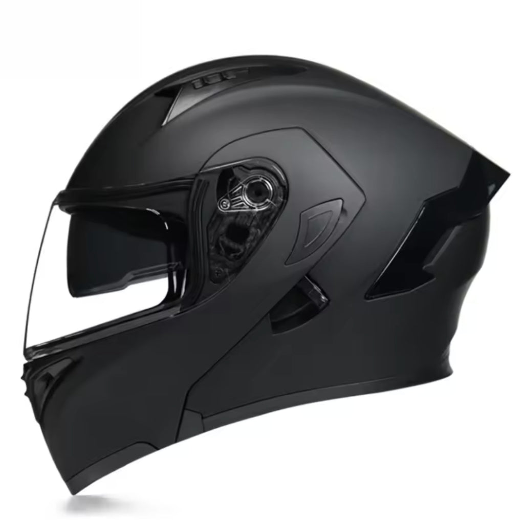 Premium Full-face Motorcycle Helmets Dual Lens Flip