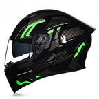 Premium Full-face Motorcycle Helmets Dual Lens Flip