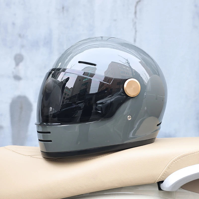 BF-905 Pro Motorcycle Helmet DOT Certification Retro Full Face