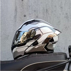 Premium Full-face Motorcycle Helmets Dual Lens Flip