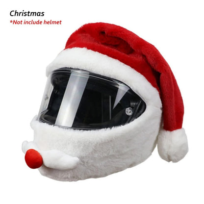 Christmas Motorcycle Helmet Cover