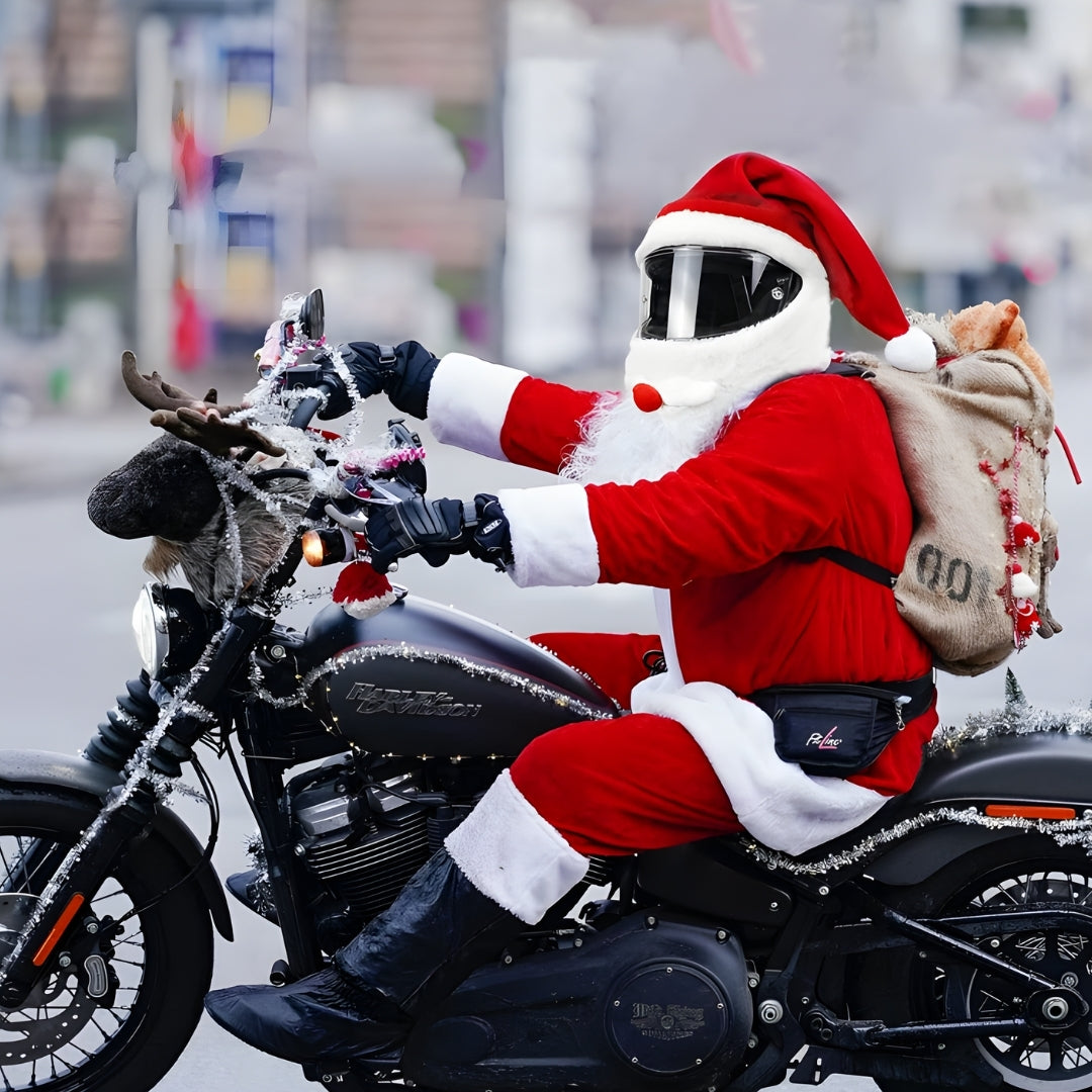 Christmas Motorcycle Helmet Cover