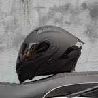 Premium Full-face Motorcycle Helmets Dual Lens Flip