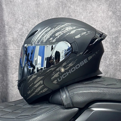 DOT Certified Modular Flip-Up Full Face Motorcycle Helmet