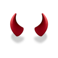 Devil Horns – Motorcycle Helmet Accessory