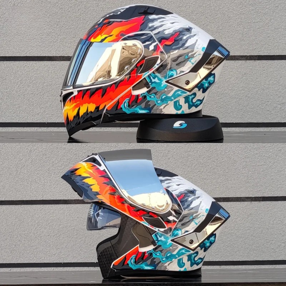 BF-702 Pro Full Face Motorcycle Helmet