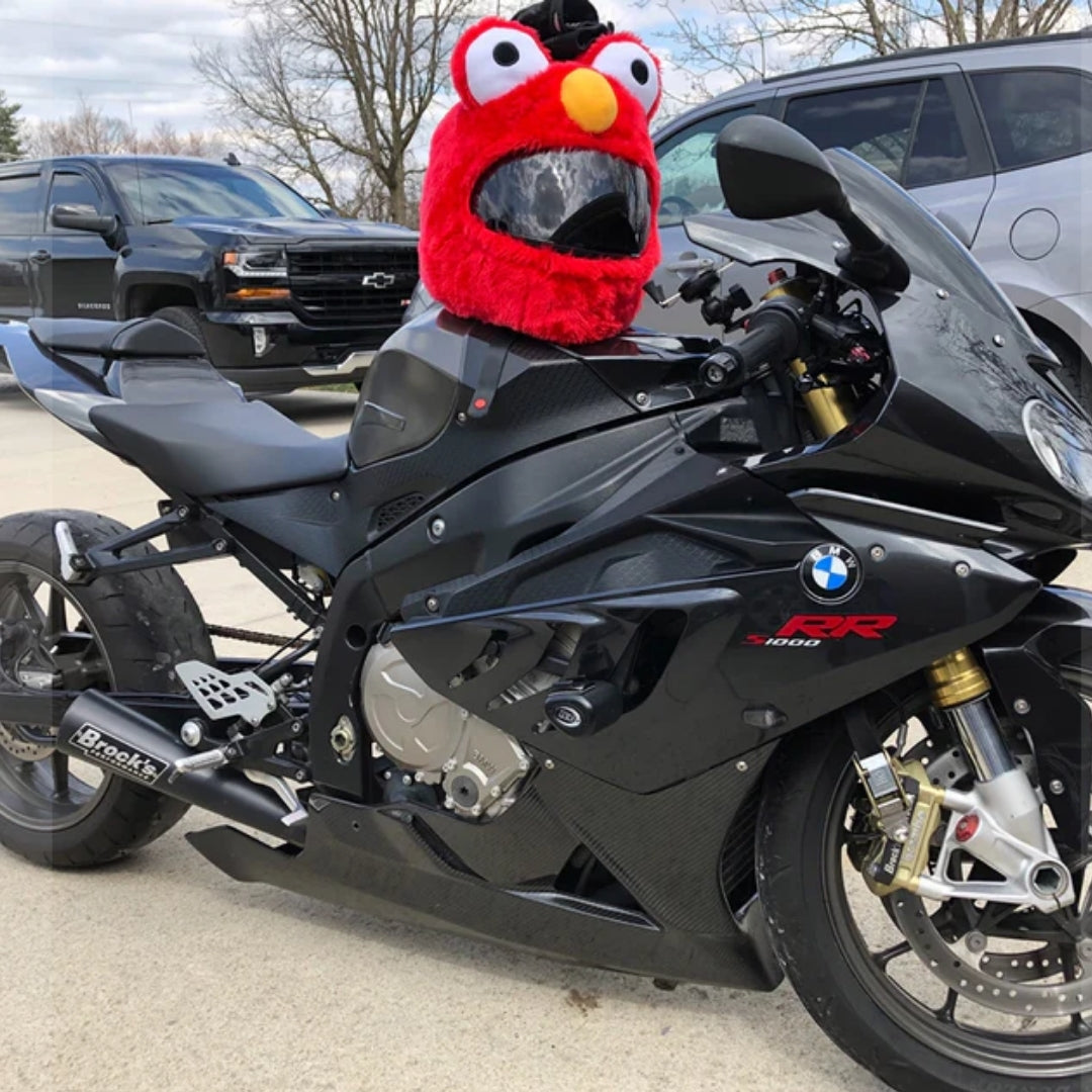 Red Frog Motorcycle Helmet Cover