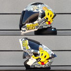 Motorcycle Full Face Modular Flip Helmet DOT Approval
