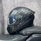 DOT Certified Modular Flip-Up Full Face Motorcycle Helmet