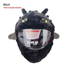 Black Monster Motorcycle Helmet Cover