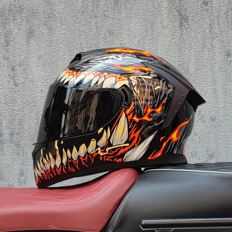 BF-TOP Motorcycle full Face Helmets Moto Racing