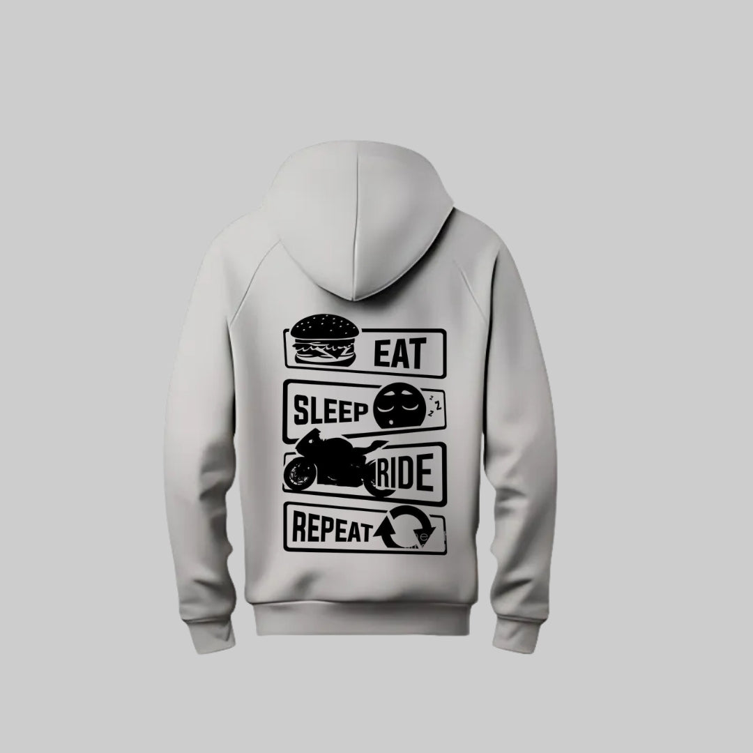 Eat, Sleep, Ride, Repeat Hoodie