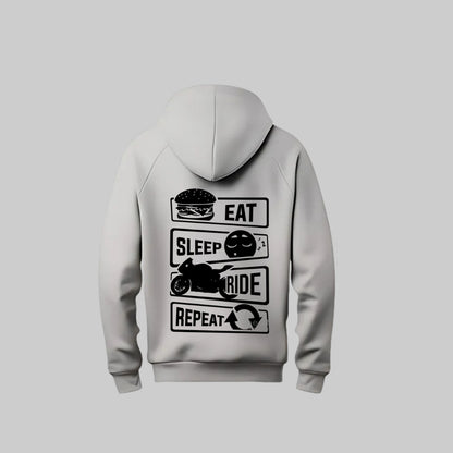 Eat, Sleep, Ride, Repeat Hoodie