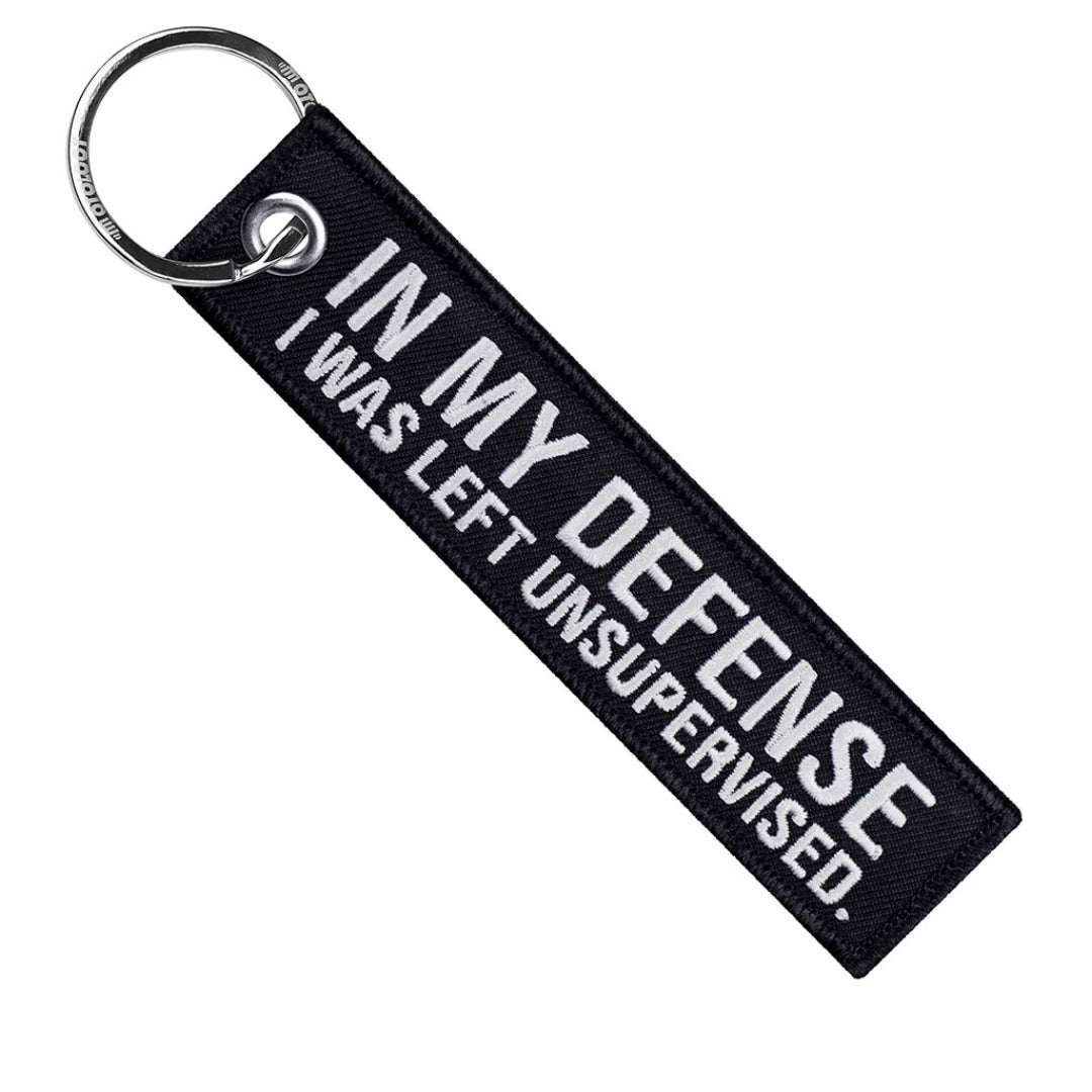 Left Unsupervised Keychain