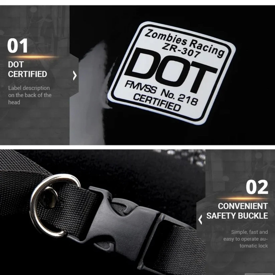 DOT Certification Half Helmet Retro Motorcycle