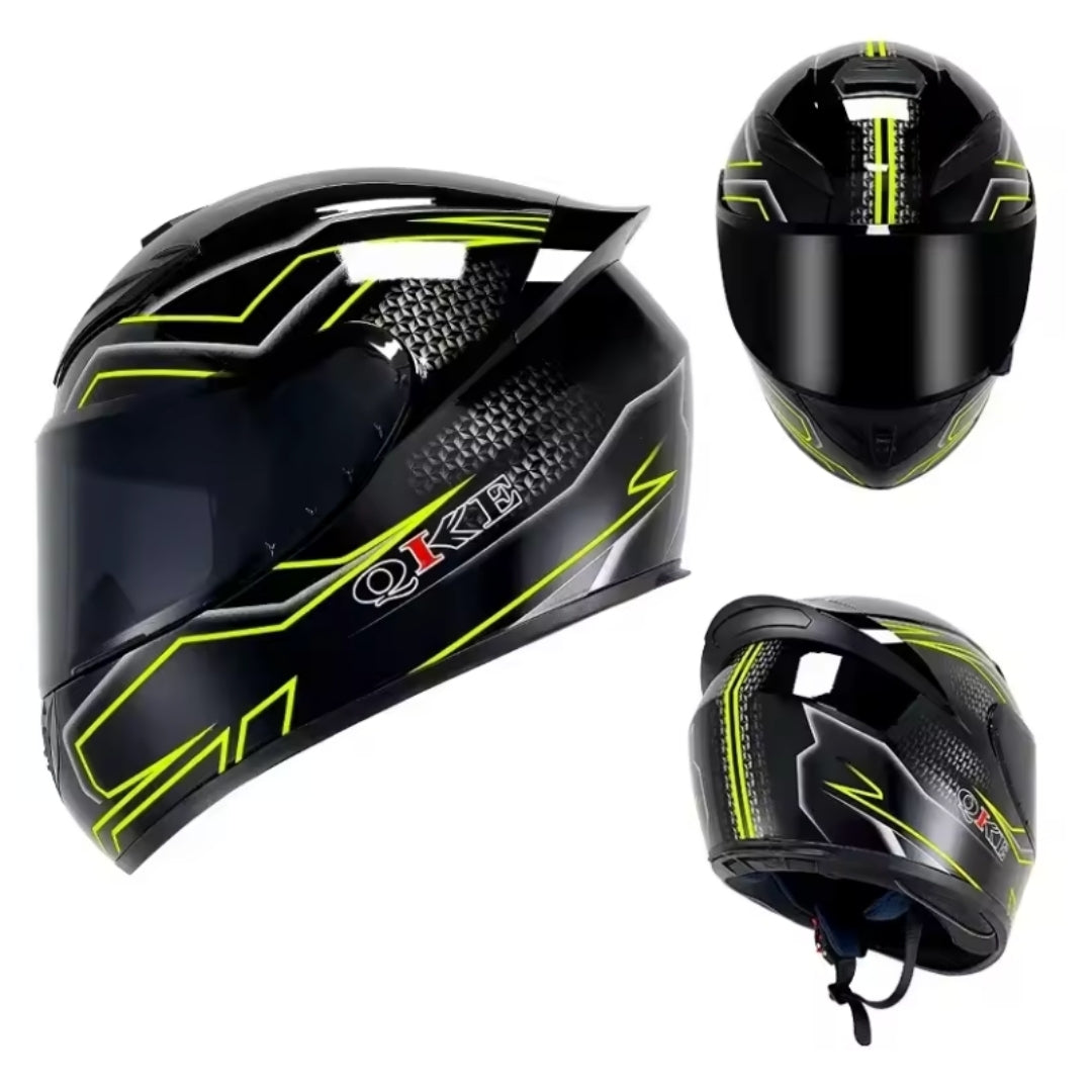 Monster Fang Full Face Motorcycle Helmet