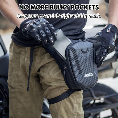 BikerForge™ Moto Leg Bag