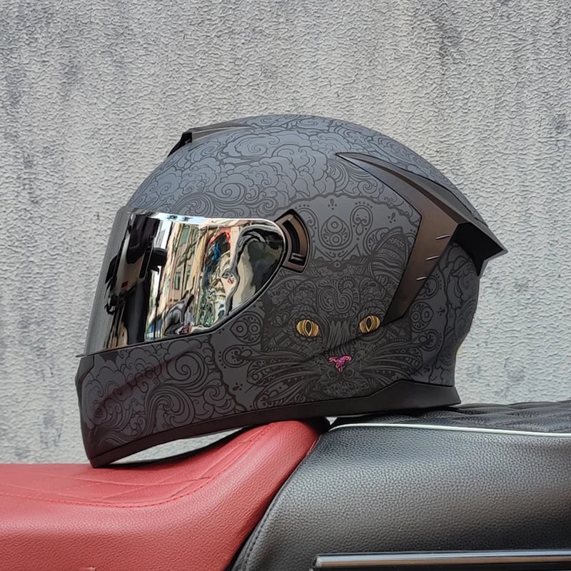 BF-TOP Motorcycle full Face Helmets Moto Racing