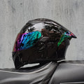 ORZ- Full Face Motorcycle Helmet Personalized Tail Wing