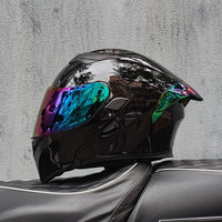 Glossy Black- Colorfull Lens