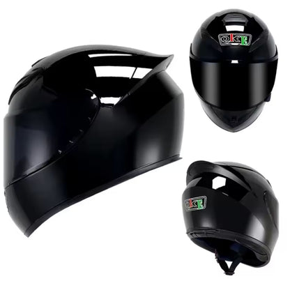 Monster Fang Full Face Motorcycle Helmet