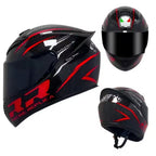 Monster Fang Full Face Motorcycle Helmet