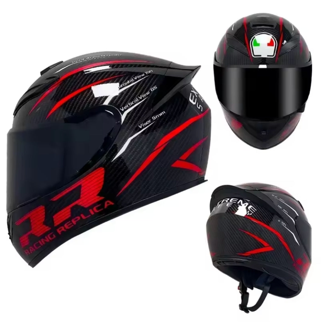 Monster Fang Full Face Motorcycle Helmet