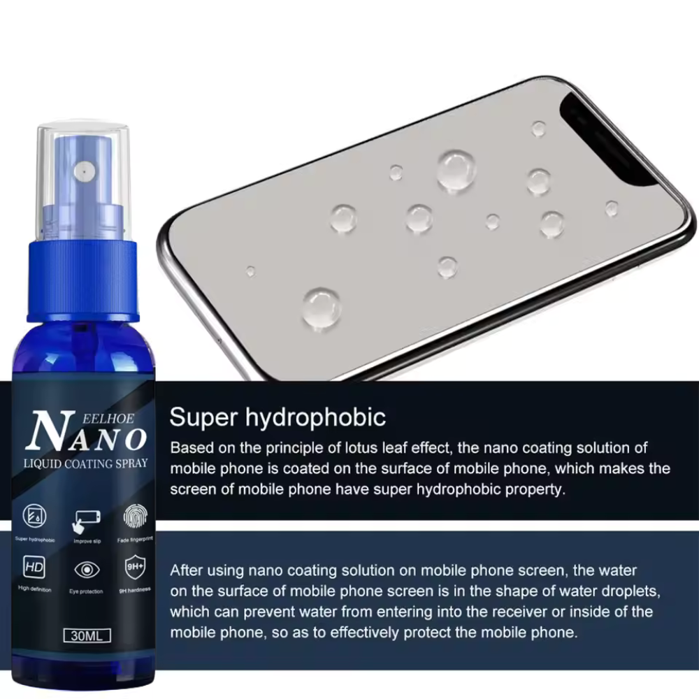 Nano Hydro-Glare™ Screen Coating
