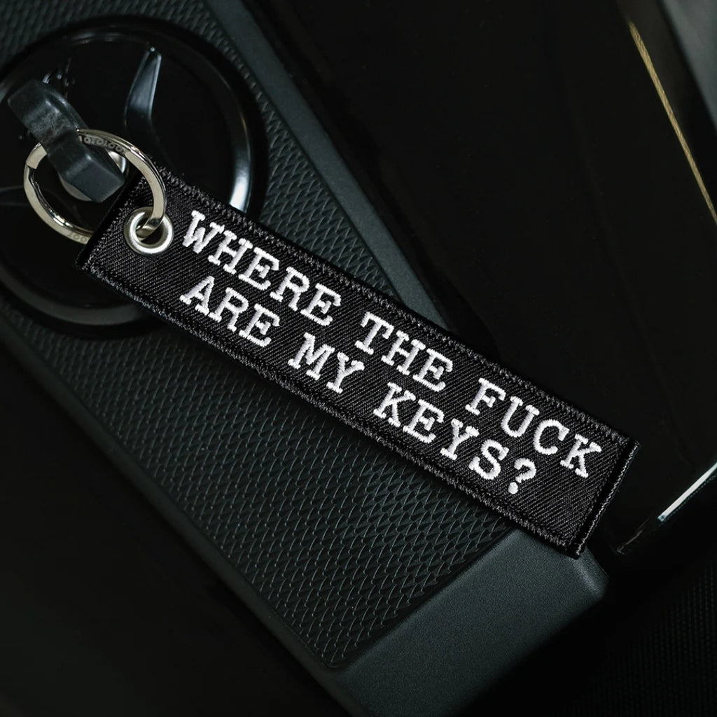 Where The F Are My Keys Keychain