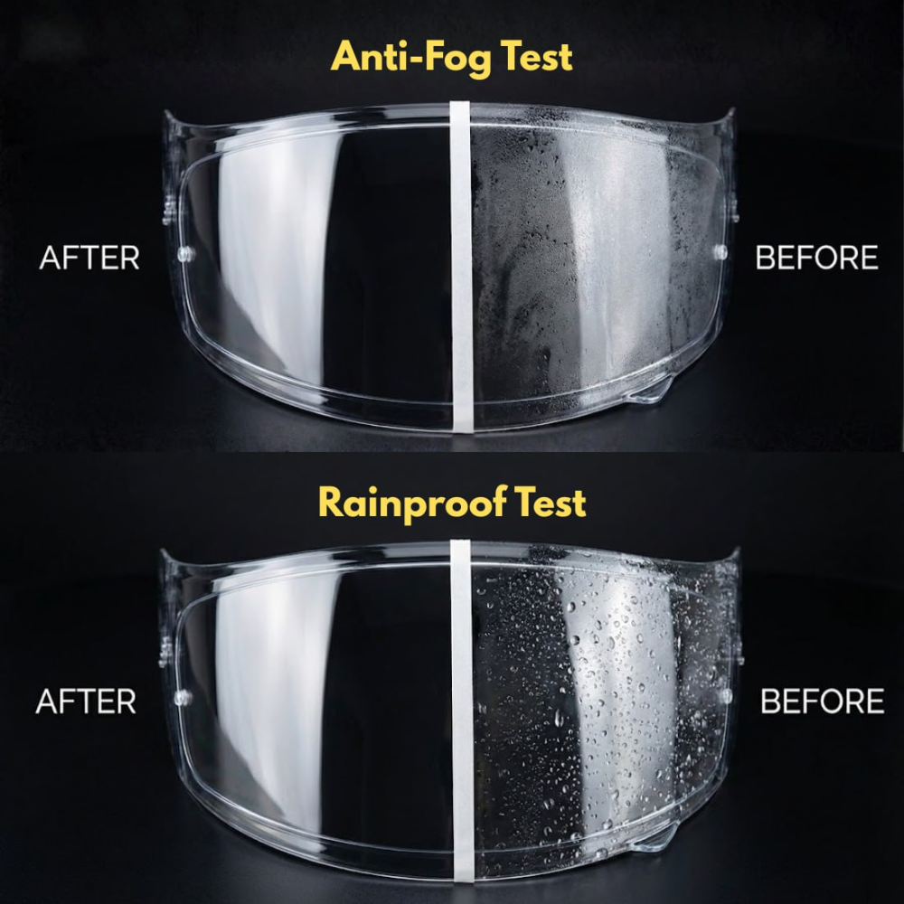 BikerForge™ Anti-Fog & Rainproof Film
