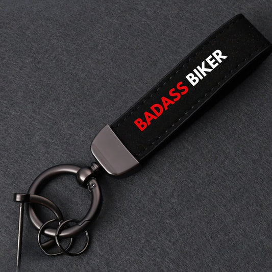 BADASS BIKER KEYCHAIN