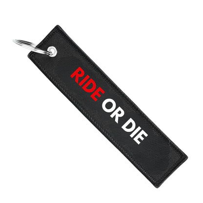 RIDE OR DIE KEYCHAIN