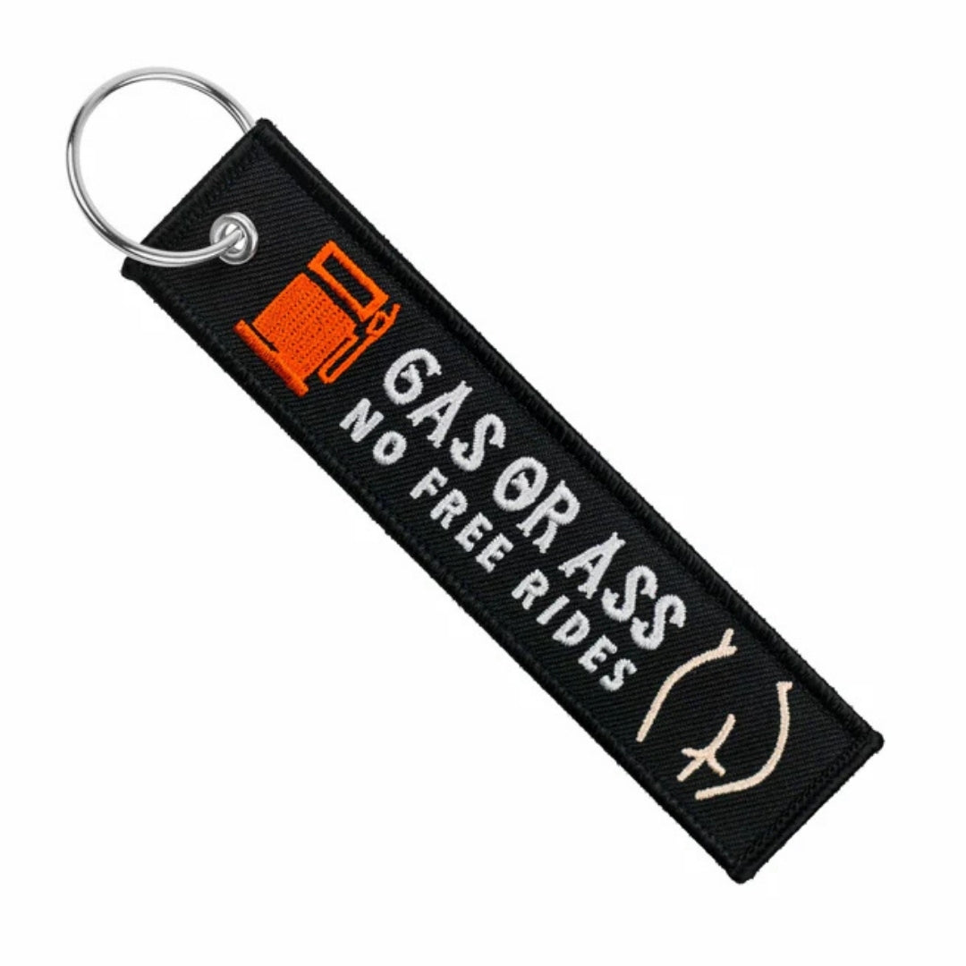 Gass Or Ass Keychain