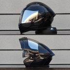 Motorcycle Full Face Modular Flip Helmet DOT Approval