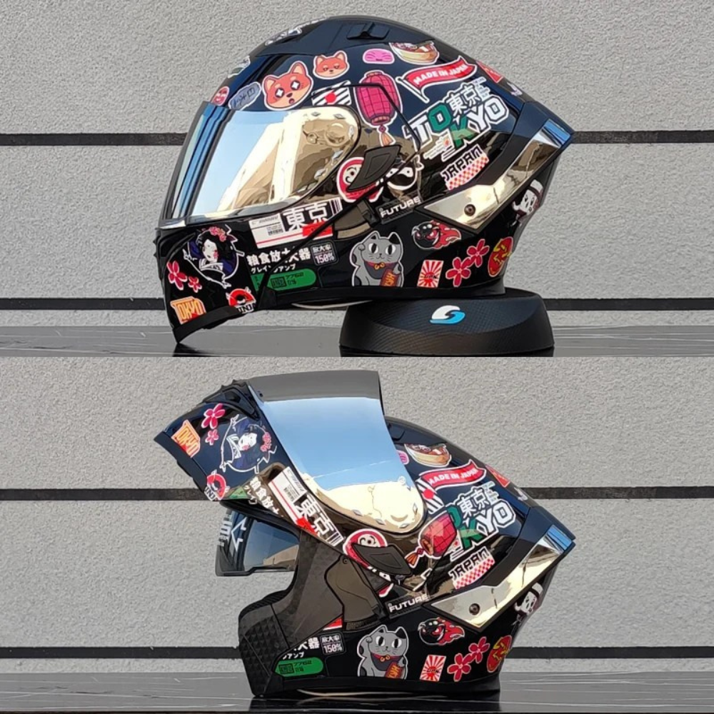 BF-702 Pro Full Face Motorcycle Helmet