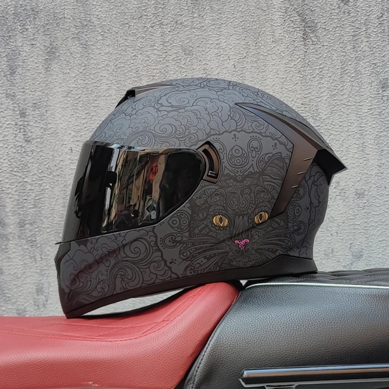 BF-TOP Motorcycle full Face Helmets Moto Racing