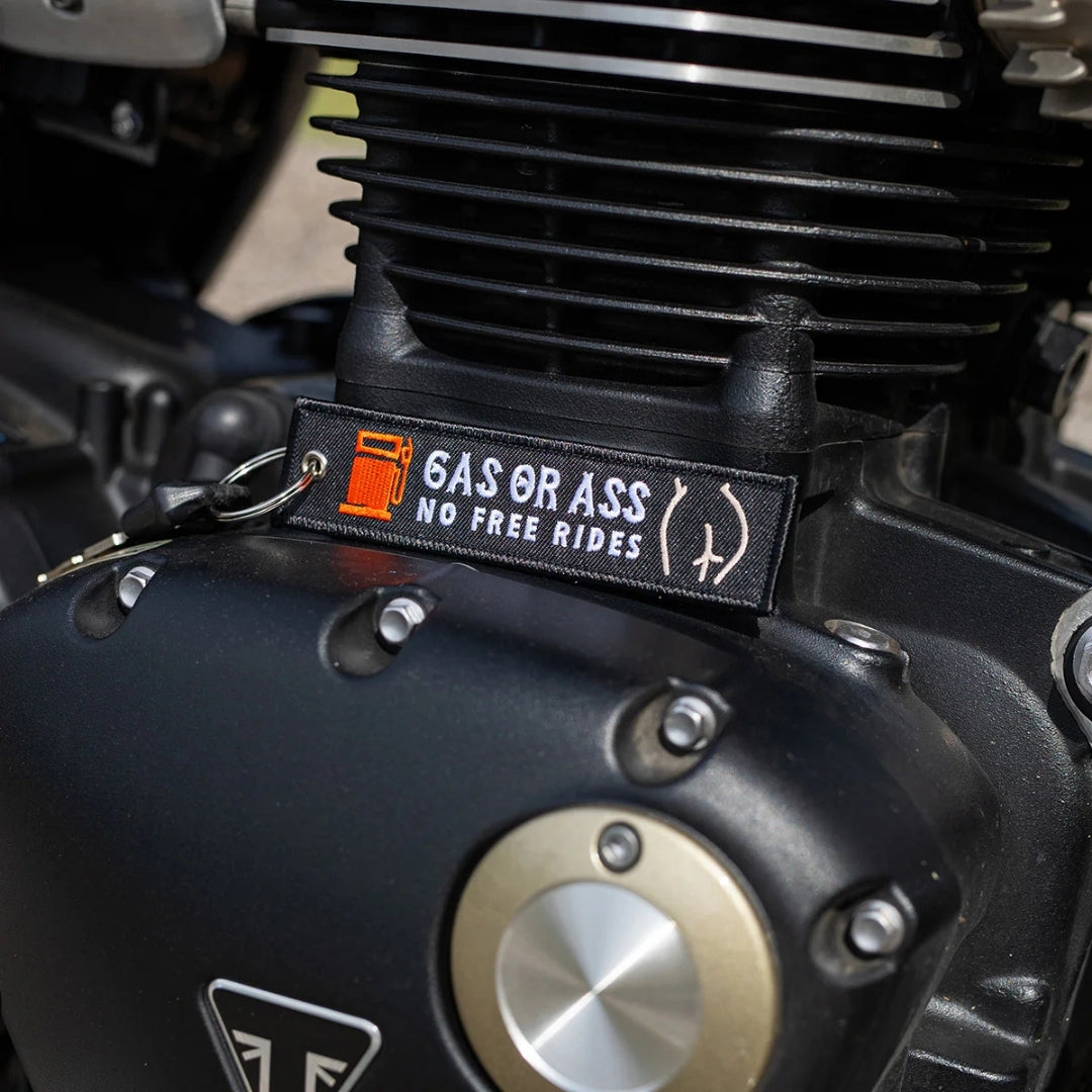 Gass Or Ass Keychain