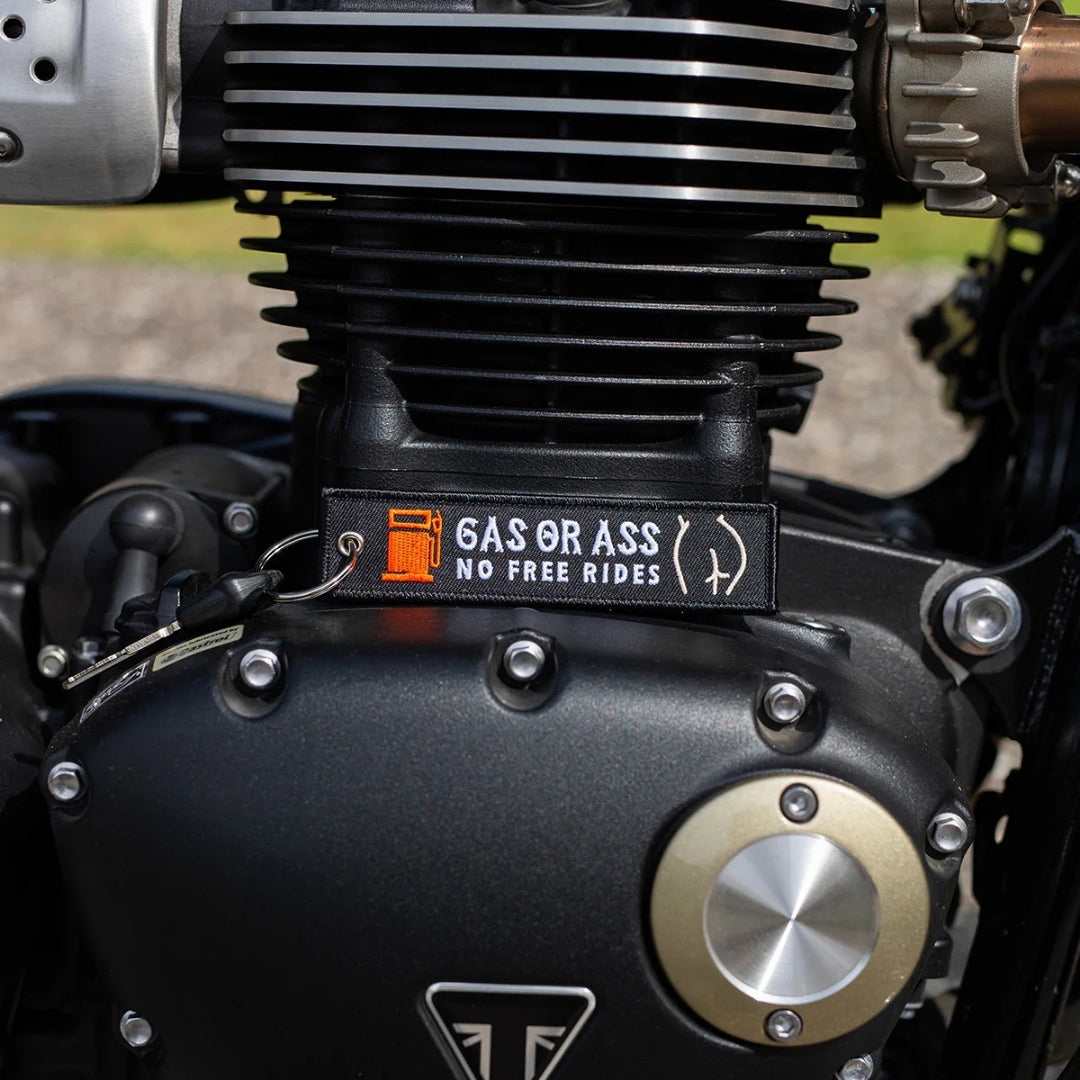 Gass Or Ass Keychain