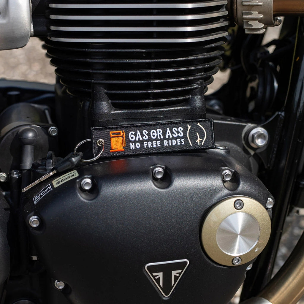 Gass Or Ass Keychain