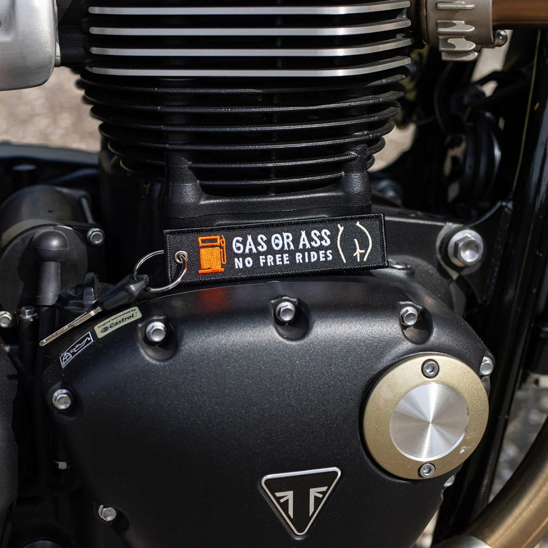 Gass Or Ass Keychain