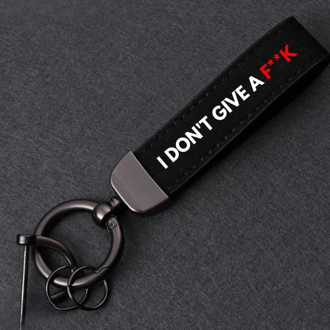 I DON'T GIVE A F**K KEYCHAIN