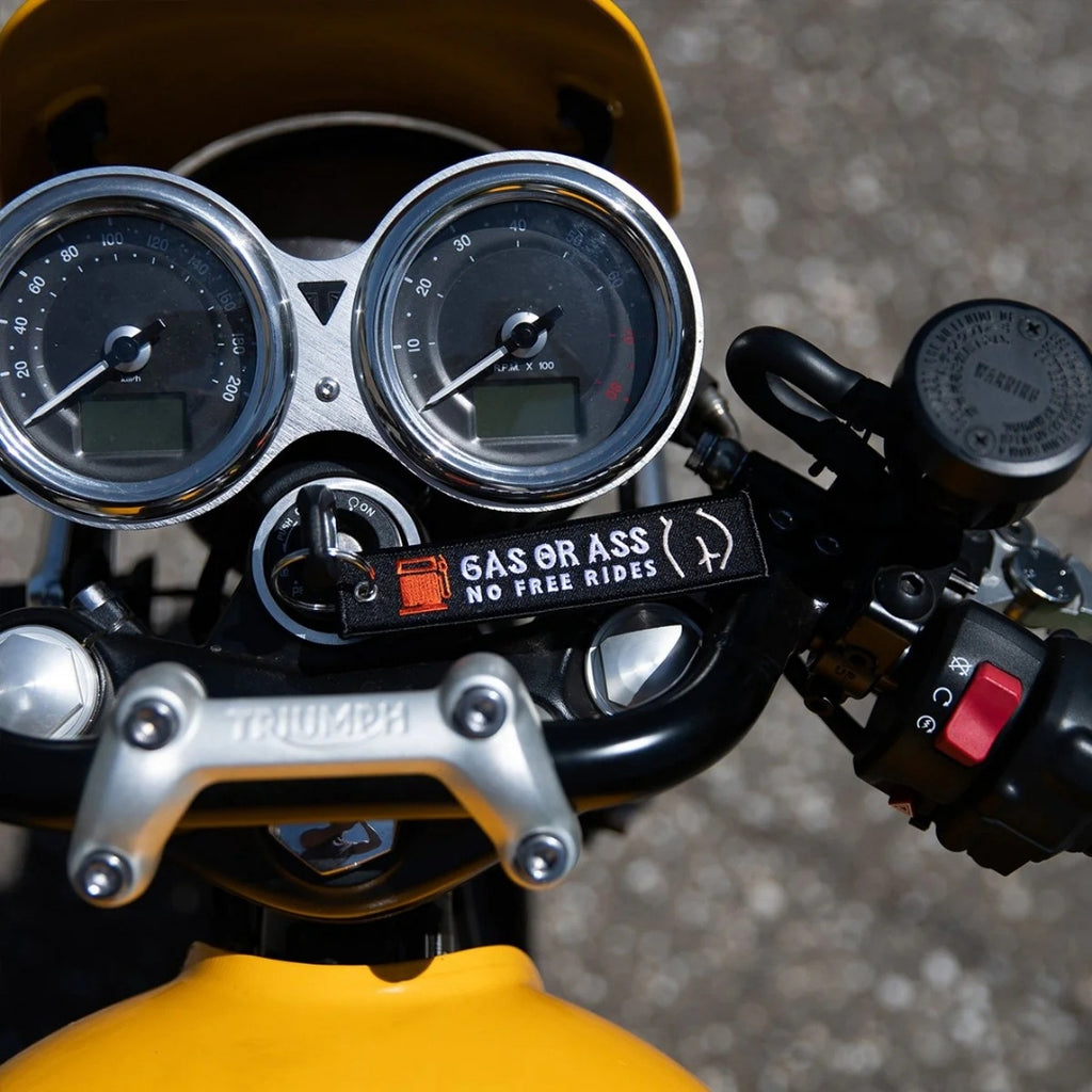 Gass Or Ass Keychain