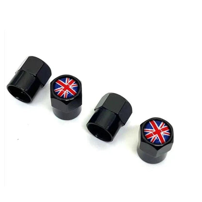 4PCS - FLAG Motorcycle Valve Caps - MIX