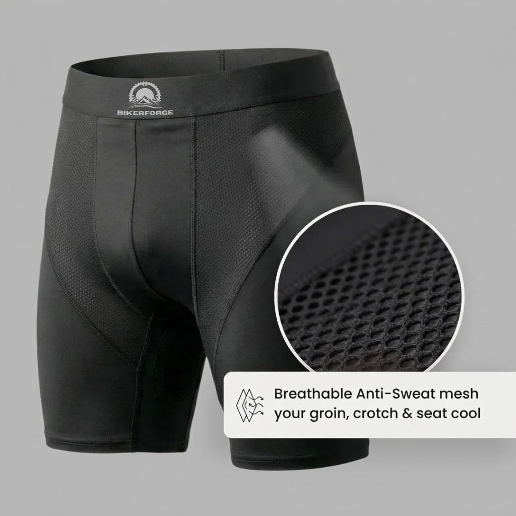 BikerForge™ Padded Shorts