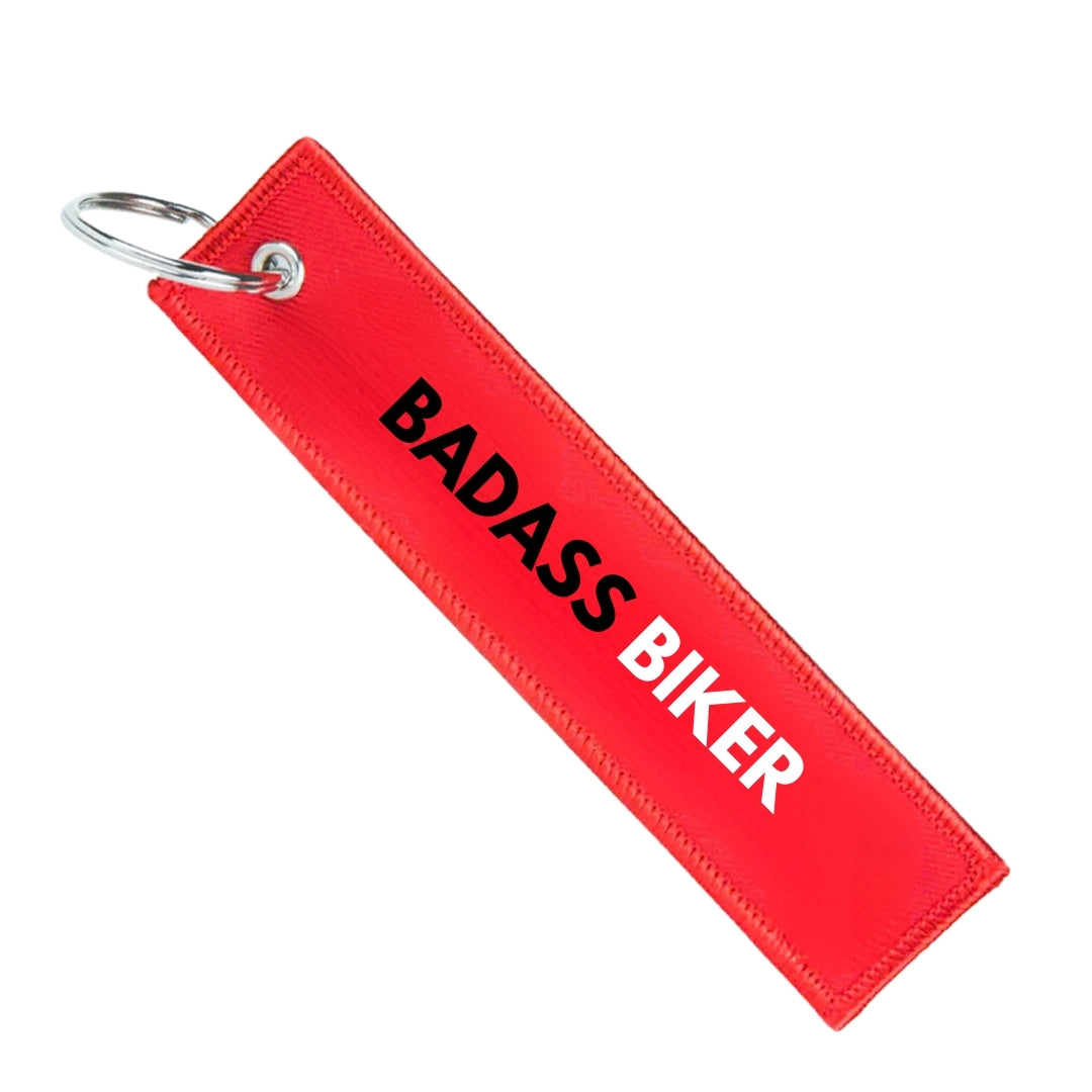 BADASS BIKER KEYCHAIN