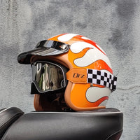 White with a Goggle