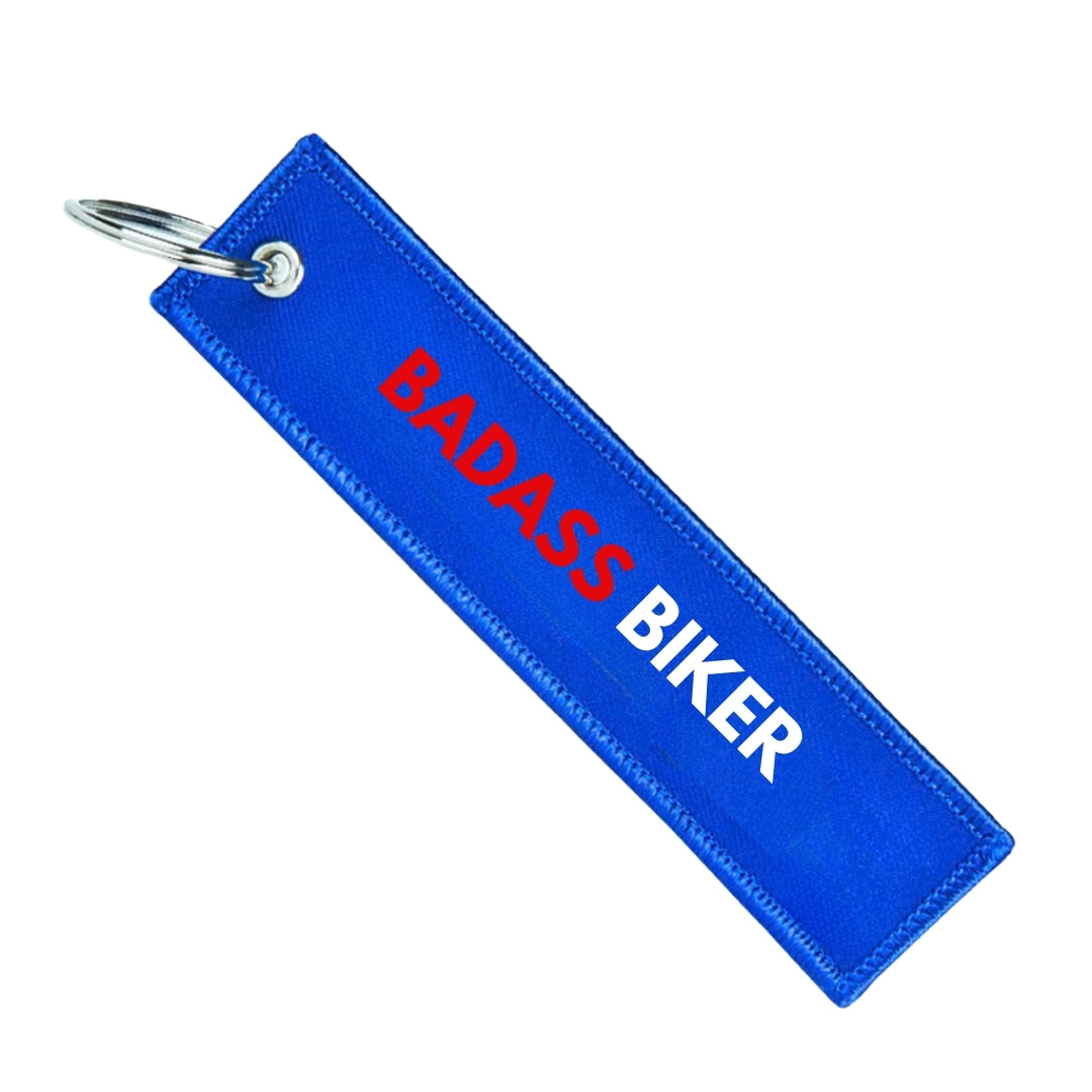 BADASS BIKER KEYCHAIN