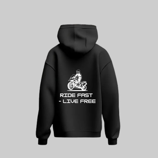 Ride fast - Live Free Hoodie